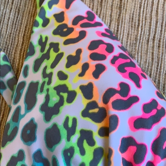 Victoria Secret Multicolor Animal Print Bikini Top - Picture 6 of 8
